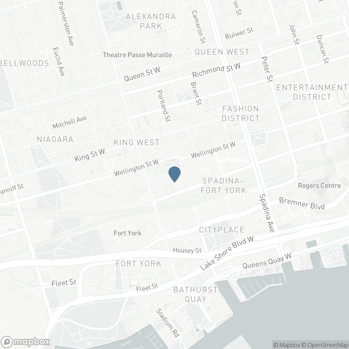 14 - 11 NIAGARA STREET, Toronto, Ontario M5V 3N9